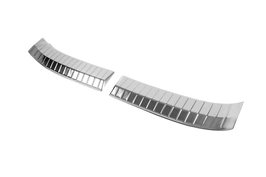 Carmos rear sill trim (stainless, glossy) for Dacia Duster 2024- year - image 2
