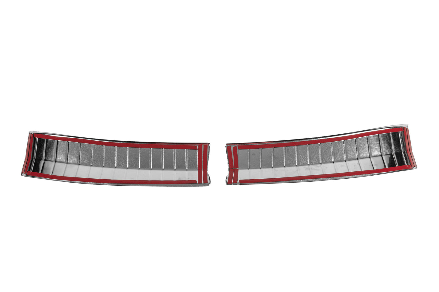 Stainless Steel Rear Bumper Protector Carmos (glossy) for Renault Duster 2024- - image 3