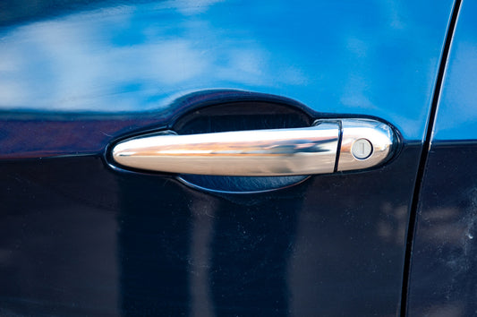 Chrome Door Handle Covers (4 pcs, Stainless Steel) for BMW X5 E-70 2007-2013 - image 2