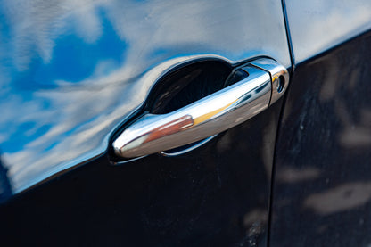 Chrome Door Handle Covers (4 pcs, Stainless Steel) for BMW X5 E-70 2007-2013 - image 4