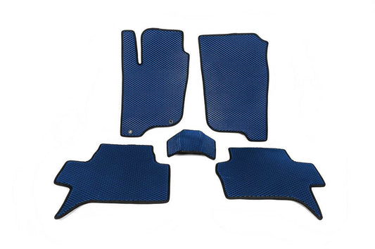 EVA mats (Blue) for Mitsubishi Pajero Sport 2008-2015 - Reelken Auto