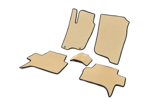 EVA mats (Beige) for Mitsubishi Pajero Sport 2008-2015 - Reelken Auto