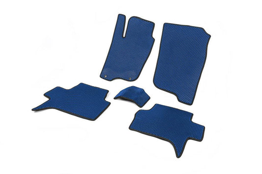 EVA mats (Blue) for Mitsubishi Pajero Sport 2008-2015 - Reelken Auto