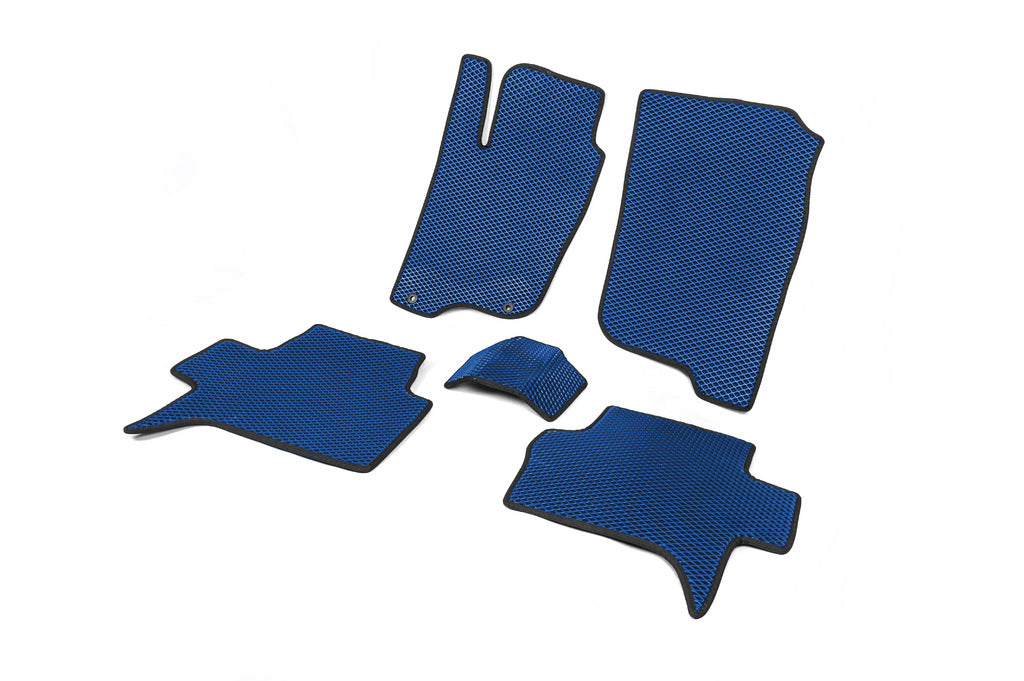 EVA Floor Mats (Blue) for Mitsubishi Pajero Sport 2008-2015 - image 2