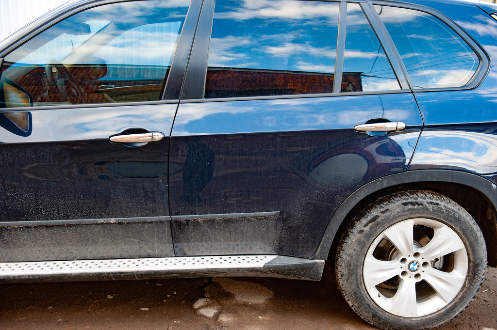 Chrome Door Handle Covers (4 pcs, Stainless Steel) for BMW X5 E-70 2007-2013 - image 1