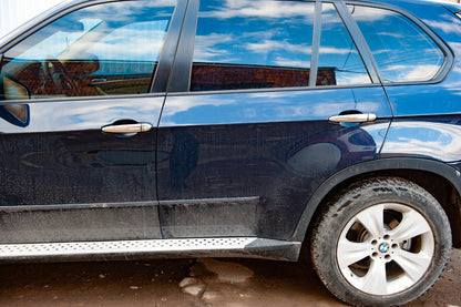 Chrome Door Handle Covers (4 pcs, Stainless Steel) for BMW X5 E-70 2007-2013 - image 1