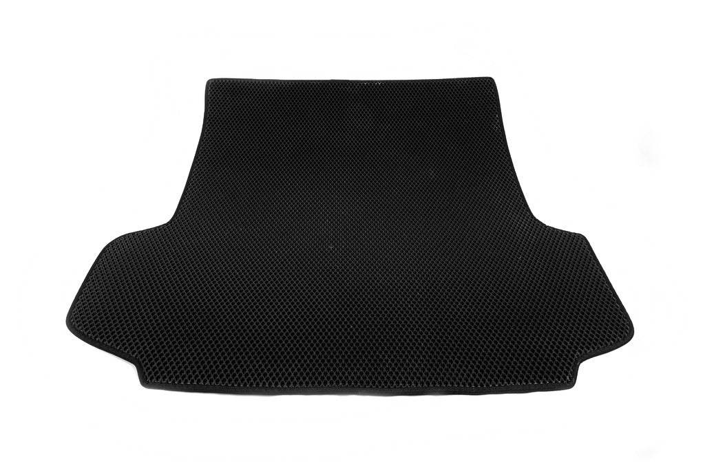 Trunk mat (EVA, black) for Mitsubishi Pajero Sport 2008-2015 - Reelken Auto