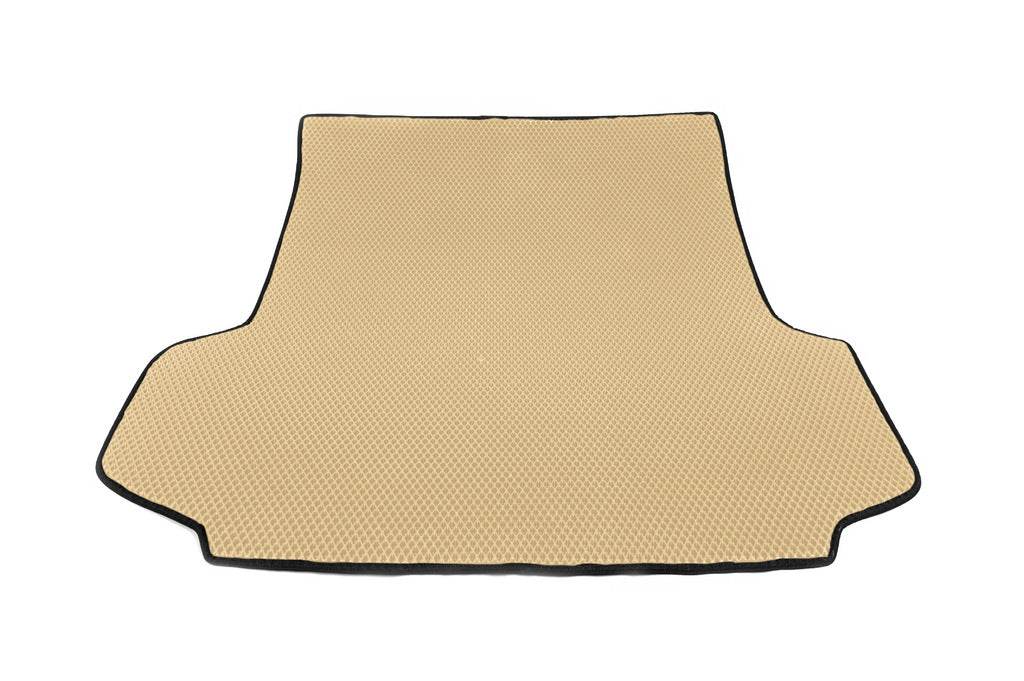 Trunk mat (EVA, Beige) for Mitsubishi Pajero Sport 2008-2015 - Reelken Auto
