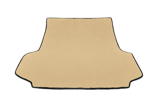 Trunk mat (EVA, Beige) for Mitsubishi Pajero Sport 2008-2015 - Reelken Auto