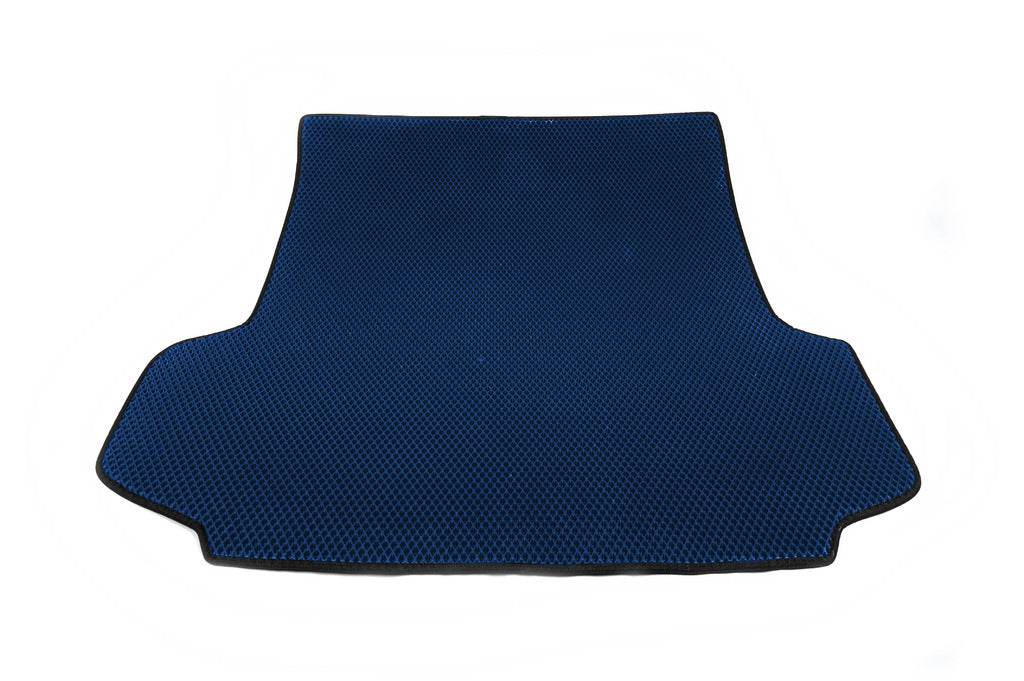Trunk mat (EVA, Blue) for Mitsubishi Pajero Sport 2008-2015 - Reelken Auto