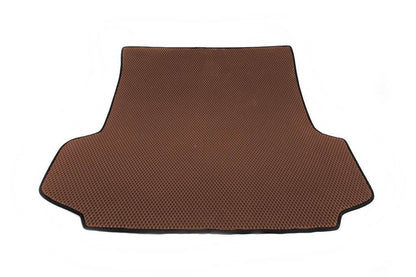 Trunk mat (EVA, Brown) for Mitsubishi Pajero Sport 2008-2015 - Reelken Auto
