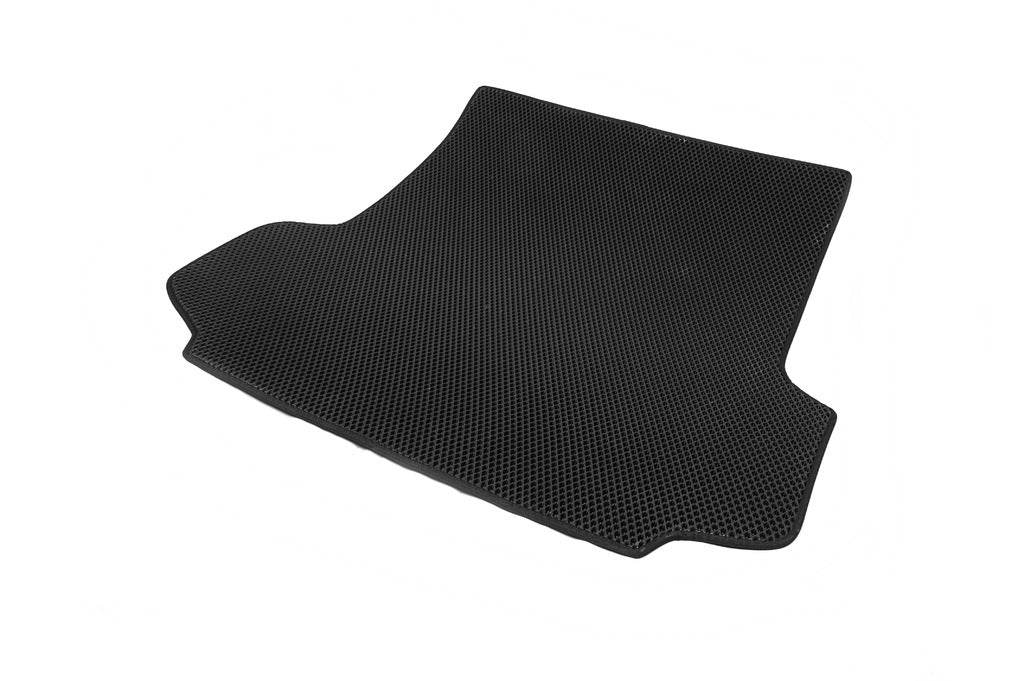 Trunk mat (EVA, black) for Mitsubishi Pajero Sport 2008-2015 - Reelken Auto