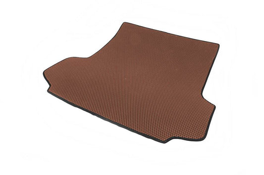 Trunk mat (EVA, Brown) for Mitsubishi Pajero Sport 2008-2015 - Reelken Auto
