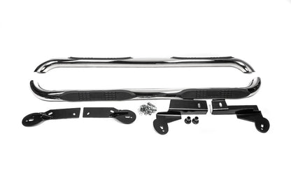 Side bars for long wheelbase L 169.5 cm (76mm, 2 pcs, stainless steel) for Toyota Rav 4 2006-2013 - image 2
