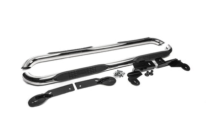Side bars for long wheelbase L 169.5 cm (76mm, 2 pcs, stainless steel) for Toyota Rav 4 2006-2013 - image 3