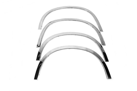 Covers for arches 2012-2016 (4 pcs, stainless steel) for Mitsubishi ASX 2010-2023 - Reelken Auto
