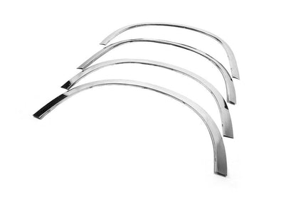 Covers for arches 2012-2016 (4 pcs, stainless steel) for Mitsubishi ASX 2010-2023 - Reelken Auto