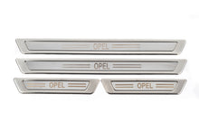 Universal Door Sill Protectors Opel V-1 (4 pcs, Stainless Steel) for Opel - image 2
