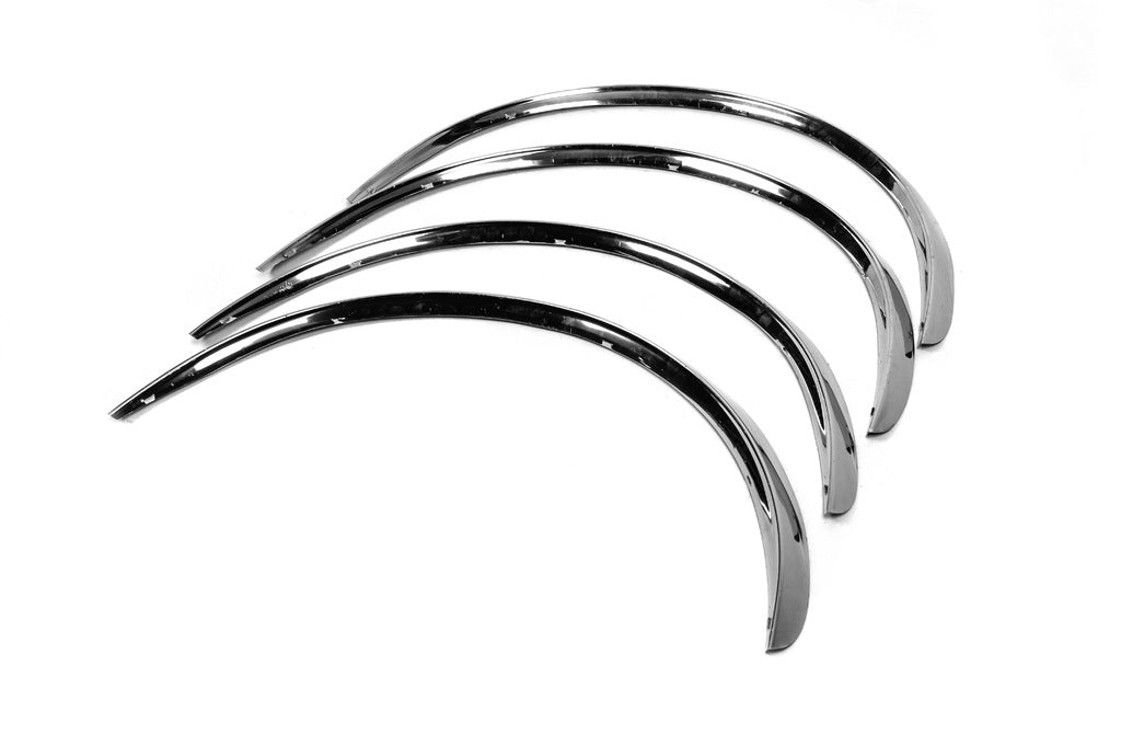 Fender flares (4 pcs, stainless steel) for Audi A4 B6 2000-2004 - image 3