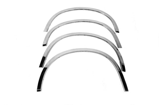 Covers for arches 2010-2012 (4 pcs, stainless steel) for Mitsubishi ASX 2010-2023 - Reelken Auto
