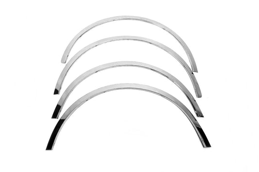 Fender flares (4 pcs, stainless steel) for Mercedes E-сlass W212 2009-2016 - image 2