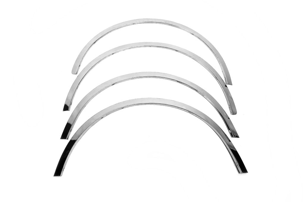 Fender flares (4 pcs, stainless steel) for Mercedes E-сlass W212 2009-2016 - image 2
