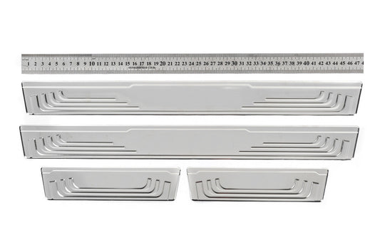 Universal sill plates Toyota V-2 (4 pcs., stainless steel) for Toyota - image 1