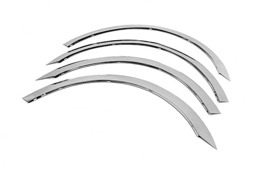 Fender flares (4 pcs, stainless steel) for Volkswagen Passat СС 2008-2017 - image 2