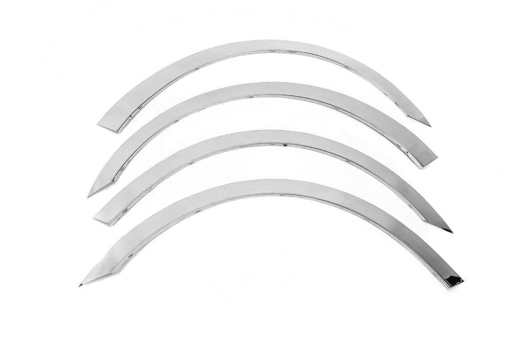 The pads on the arches (4 pieces, stainless steel) for Mercedes ML W164 - Reelken Auto