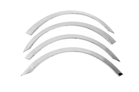 The pads on the arches (4 pieces, stainless steel) for Mercedes ML W164 - Reelken Auto