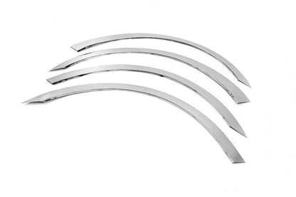 The pads on the arches (4 pieces, stainless steel) for Mercedes ML W164 - Reelken Auto