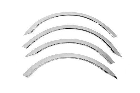Fender flares (4 pcs, stainless steel) for BMW 5 Series E60/E61 2003-2010 - image 2