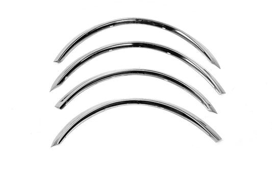 Fender flares (4 pcs, stainless steel) for Mercedes A-сlass W168 1997-2004 - image 2