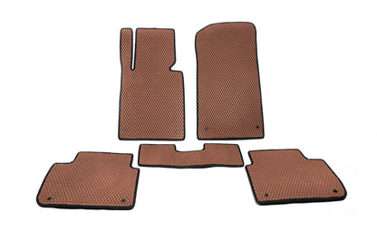 EVA Floor Mats (Brown) for BMW 3 Series E46 1998-2006 - image 1