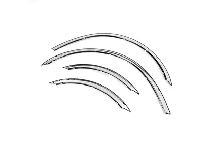 Fender flares (4 pcs, stainless steel) for Mercedes Viano 2004-2014 - image 2
