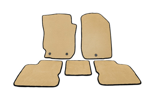 EVA Floor Mats (Beige) for Nissan Almera G11/G15 2012- - image 1