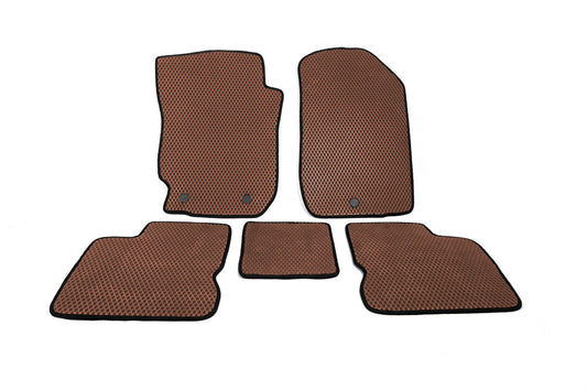 EVA Floor Mats (Brown) for Nissan Almera G11/G15 2012- - image 1