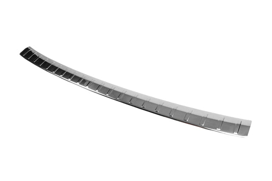 Rear Bumper Protector Carmos Stainless Steel Gloss for Audi Q4 e-Tron 2021- - image 2