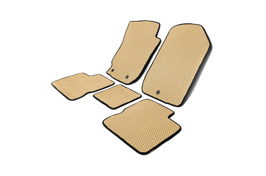 EVA Floor Mats (Beige) for Nissan Almera G11/G15 2012- - image 2