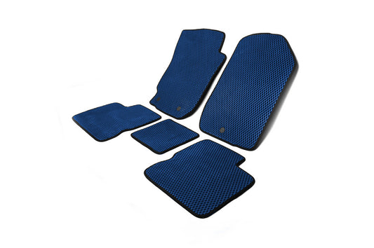 EVA Floor Mats (Blue) for Nissan Almera G11/G15 2012- - image 2