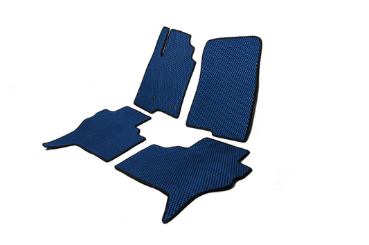 EVA Floor Mats (Blue) for Mitsubishi Pajero Wagon III 1999-2006 - image 2