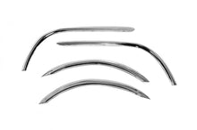 Fender flares (4 pcs, stainless steel) for Daewoo Nexia 1995-2016 - image 1