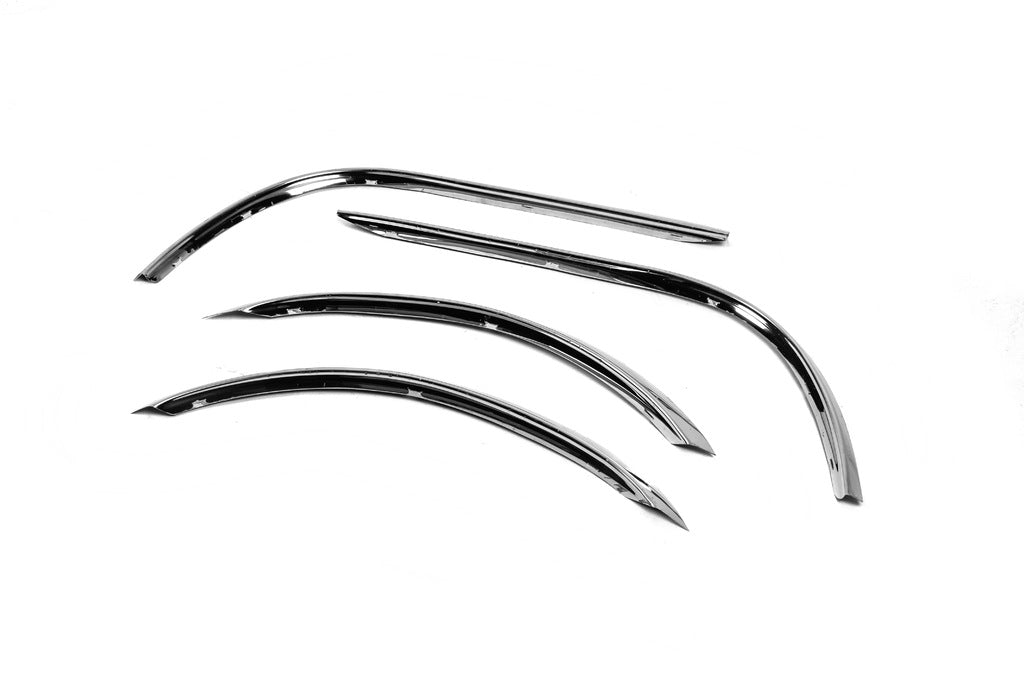 Fender flares (4 pcs, stainless steel) for Daewoo Nexia 1995-2016 - image 2