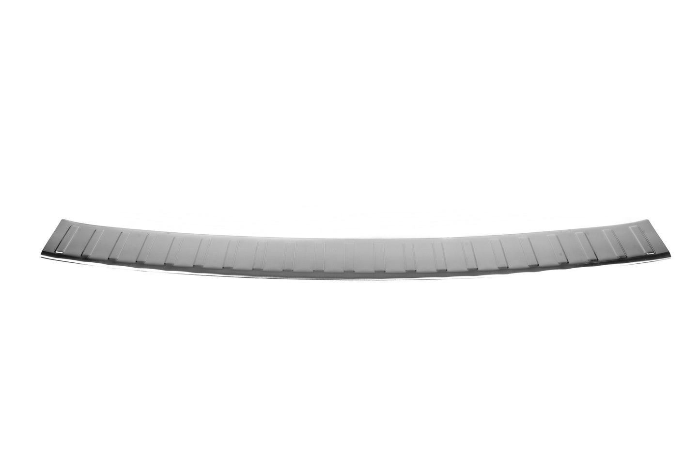 Rear bumper protector Carmos stainless steel matte for Porsche Cayenne 2010-2017 - image 1