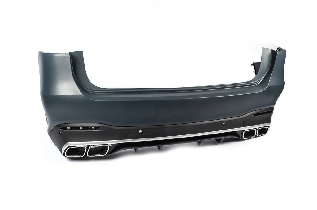 Rear bumper with diffuser AMG GLS63 for Mercedes GLS X167 2019- - image 2