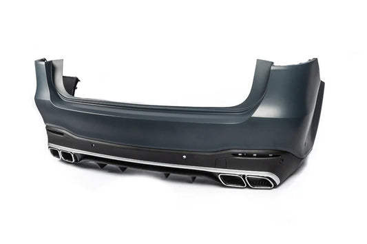 Rear bumper with diffuser AMG GLS63 for Mercedes GLS X167 2019- - image 1