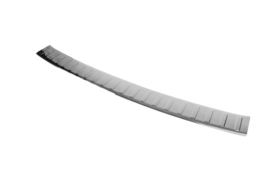 Carmos rear bumper cover (stainless, glossy) for Porsche Cayenne 2010-2017 - image 2