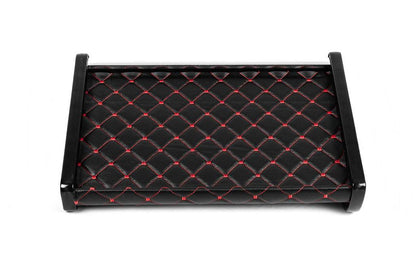 Pencil shelf (Black with red thread) for Ford Transit 1991-2000 - Reelken Auto