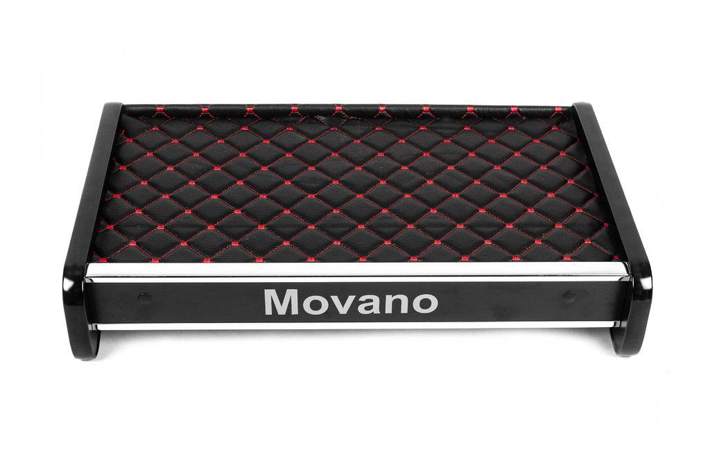 Shelf on the panel (Black with red thread) for Opel Movano 2004-2010 - Reelken Auto