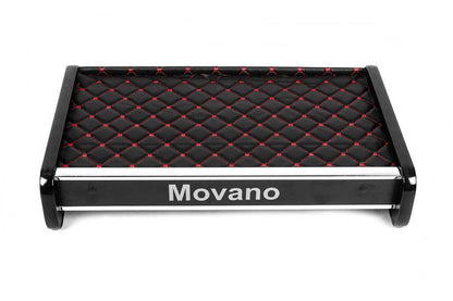 Shelf on the panel (Black with red thread) for Opel Movano 2004-2010 - Reelken Auto